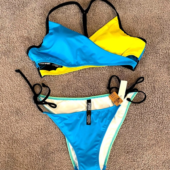 Victoria’s Secret color block two piece - Picture 1 of 2